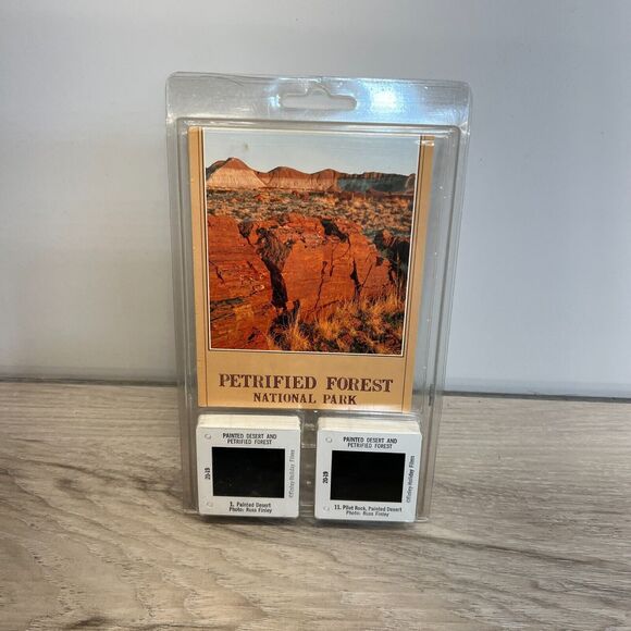 Petrified Forest Dick Dietrich Slides Lot x 20 Vintage Finley Holiday Films 1983 - Picture 1 of 6